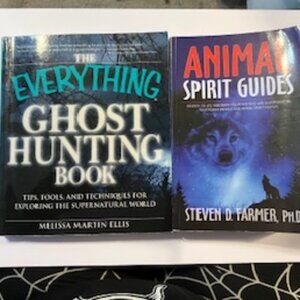 Everything Ghost Hunting & Animal Spirit Guides Books - Lot of 2 books